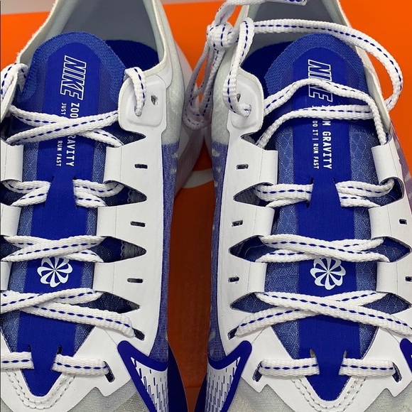 • NIKE ZOOM GRAVITY white/clear-racer blue men’s - Picture 14 of 16